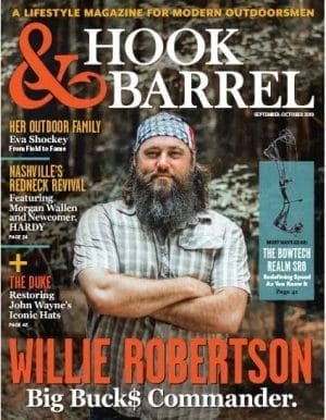 Hook & Barrel Magazine cover Sept-Oct 2019