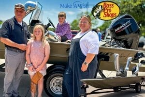 Bass Pro Grizzly Tracker Make-A-Wish Lucas