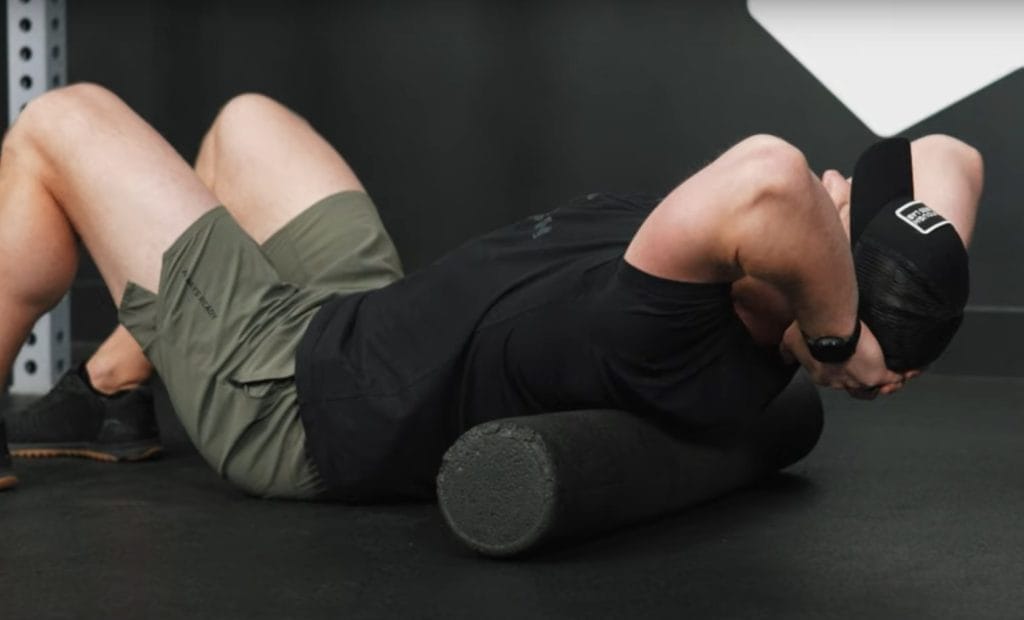 Thoracic Extension with Foam Roller