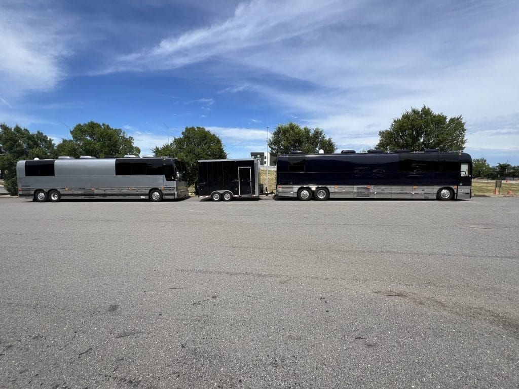 red clay strays tour bus