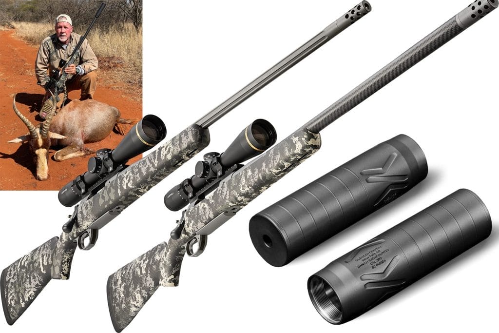 A Silencer Central BANISH Backcountry suppressor was using during testing and on all nine animals taken by the author and hunting partner Paul Cook.