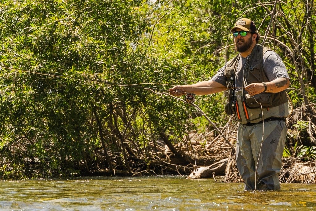 Matt Koziol fly fishing