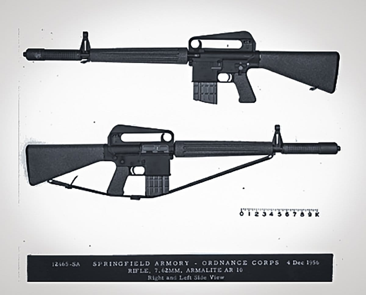 AR-10 prototype Springfield Armory testing