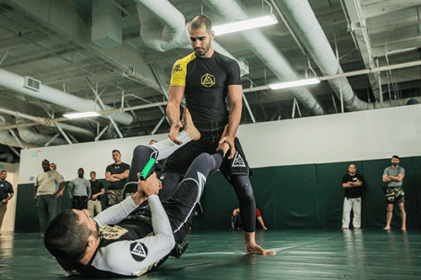 Rener Gracie training