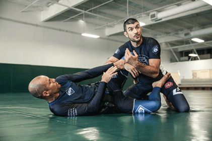 Rener Gracie training